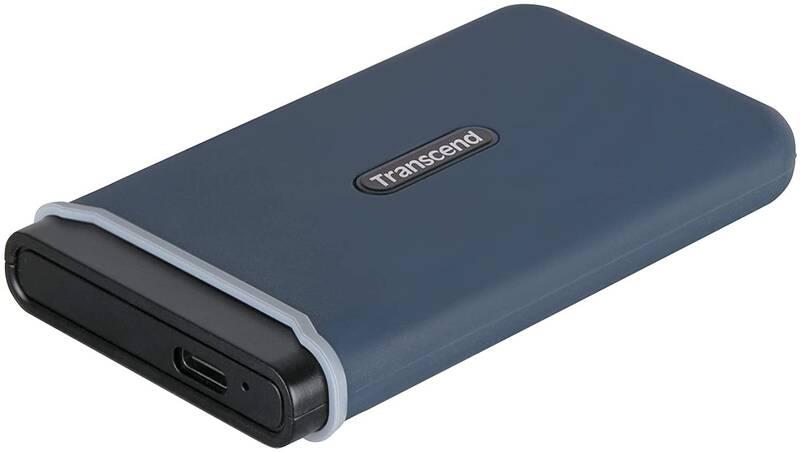 SSD externí Transcend ESD350C 240GB USB 3.1 Gen2 modrý