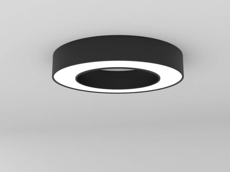 Stropní svítidlo IMMAX NEO PASTEL SMART 60cm 52W Zigbee 3.0 černé