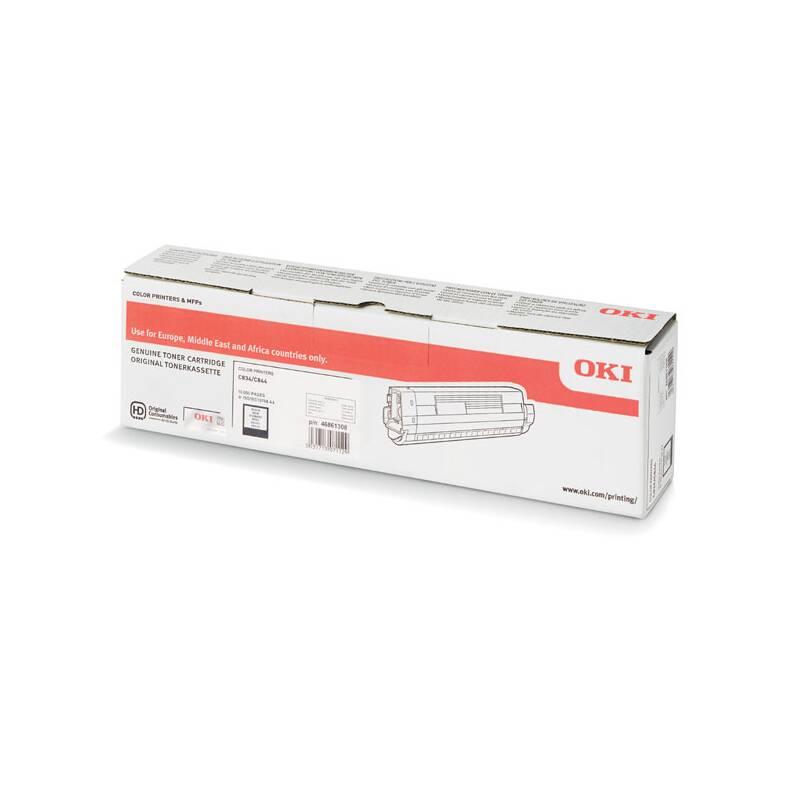 Toner OKI C834 C844, 10 000 stran černý, Toner, OKI, C834, C844, 10, 000, stran, černý