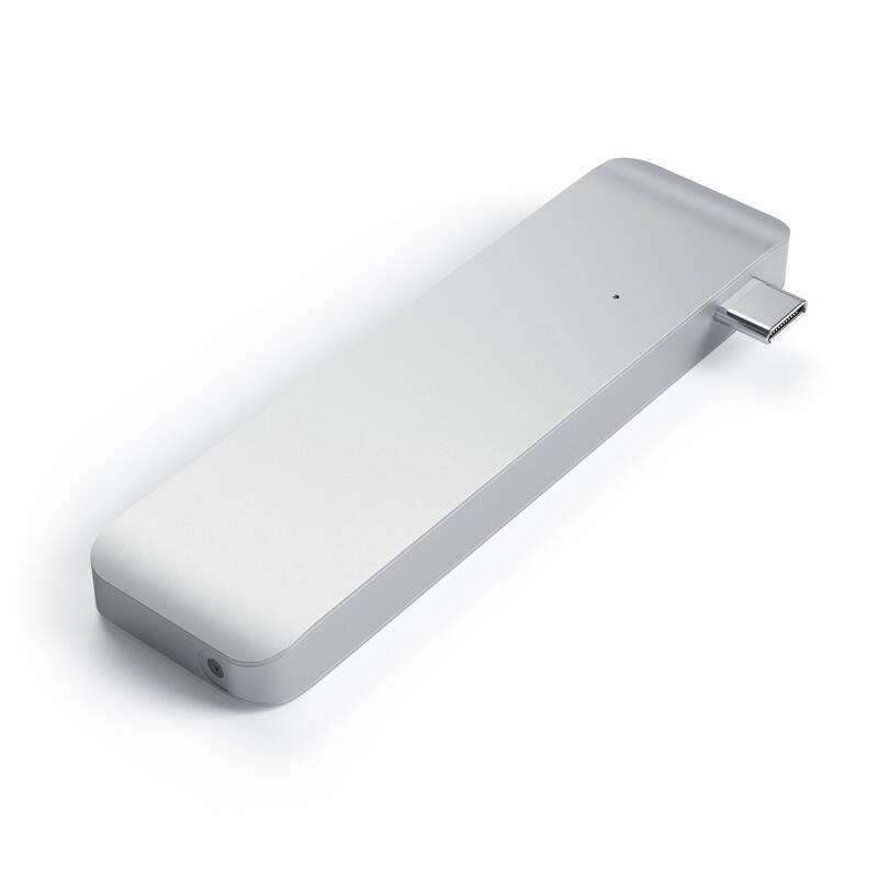 USB Hub Satechi USB-C Combo Hub stříbrný