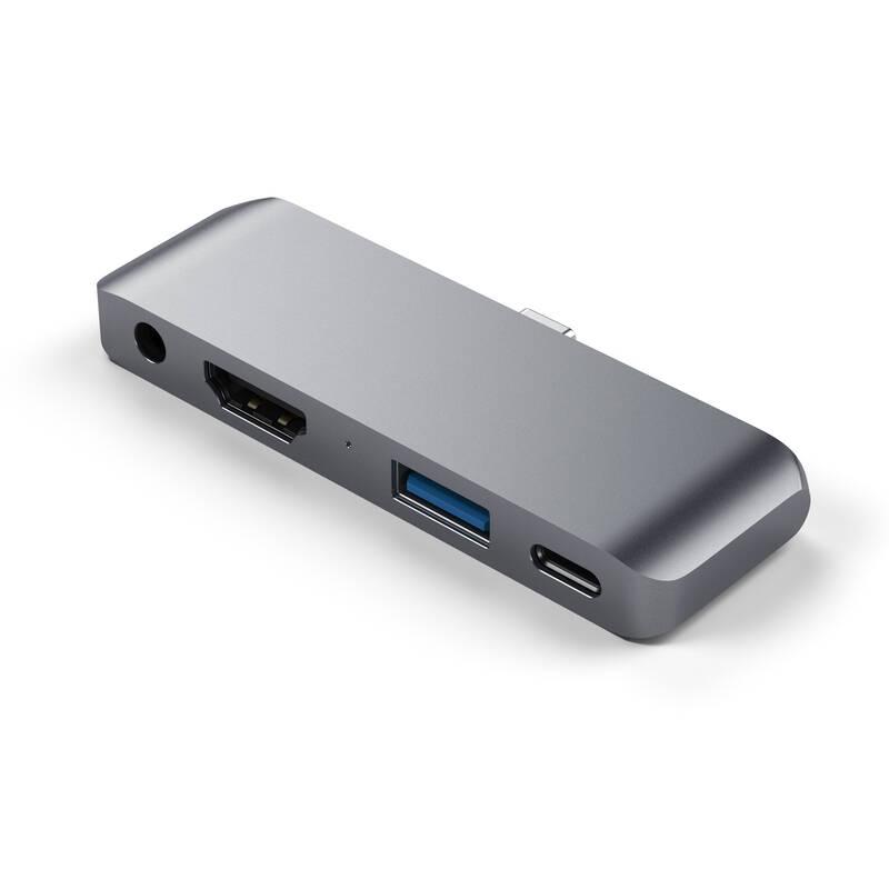 USB Hub Satechi USB-C Mobile Pro Hub šedý
