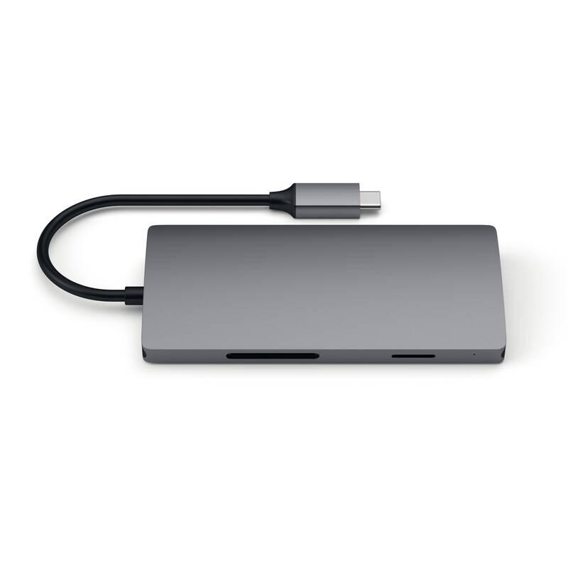 USB Hub Satechi USB-C Multi-Port Adapter šedá