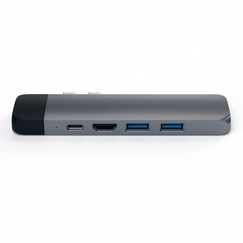 USB Hub Satechi USB-C PRO Hub šedý