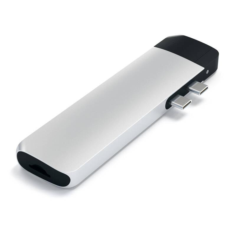 USB Hub Satechi USB-C PRO Hub stříbrný
