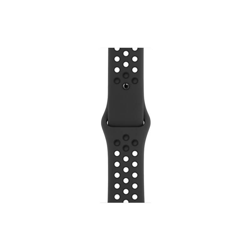 Chytré hodinky Apple Watch Nike SE GPS Cellular, 44mm pouzdro z vesmírně šedého hliníku - antracitově černý sportovní řemínek Nike