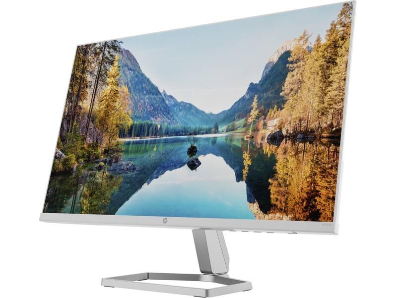 Monitor HP M24fw stříbrný bílý