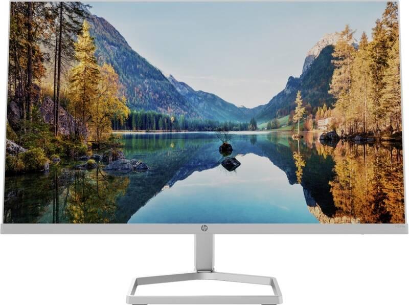 Monitor HP M24fw stříbrný bílý
