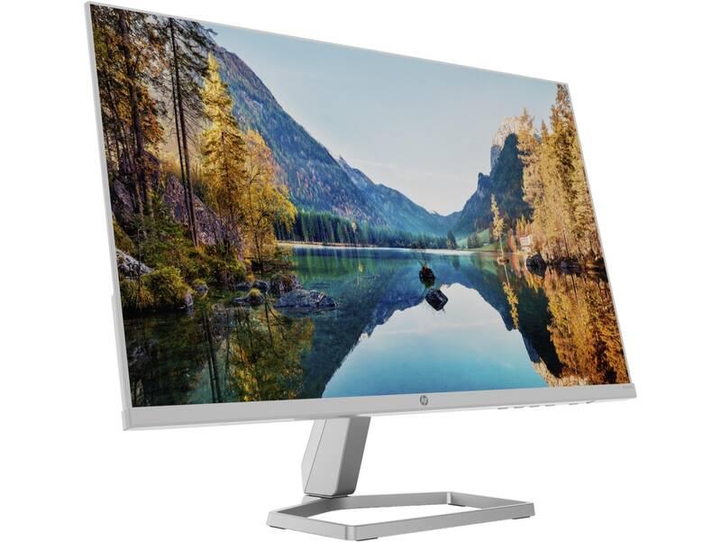 Monitor HP M24fw stříbrný bílý