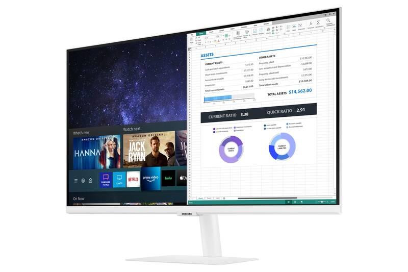 Monitor Samsung Smart Monitor M5 bílý