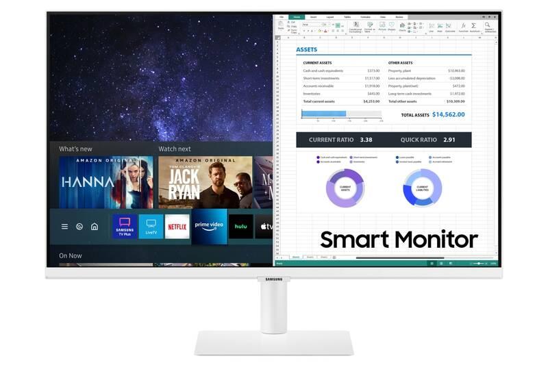 Monitor Samsung Smart Monitor M5 bílý