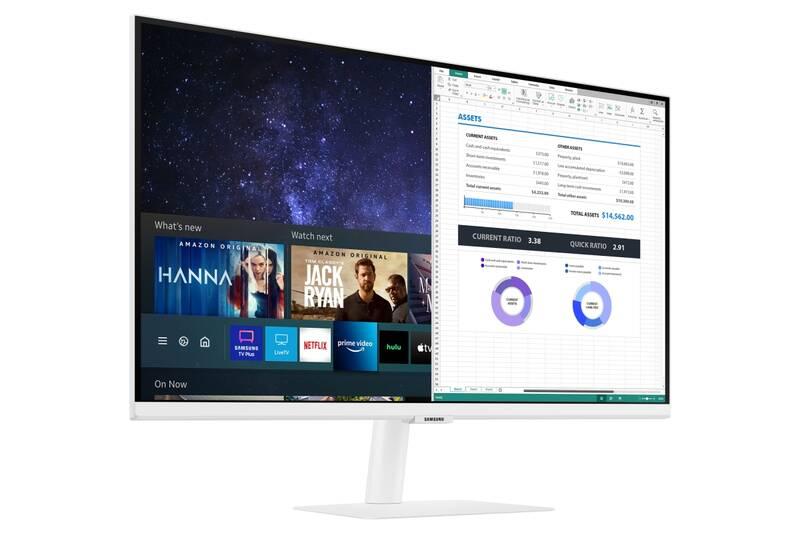 Monitor Samsung Smart Monitor M5 bílý