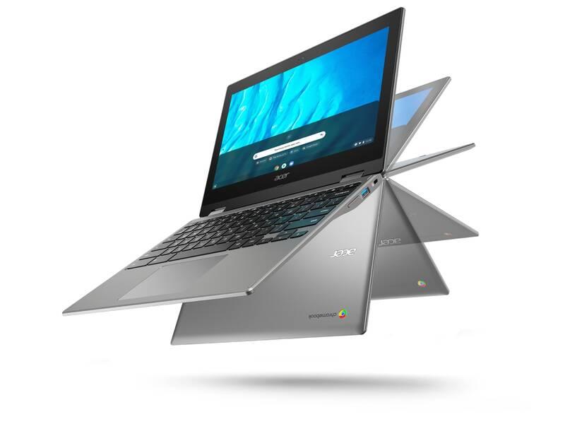 Notebook Acer Chromebook Spin 11 stříbrný, Notebook, Acer, Chromebook, Spin, 11, stříbrný