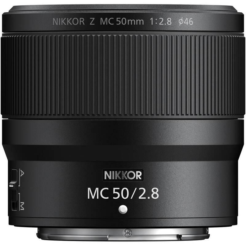 Objektiv Nikon 50 mm f 2.8 NIKKOR Z MC Macro černý, Objektiv, Nikon, 50, mm, f, 2.8, NIKKOR, Z, MC, Macro, černý