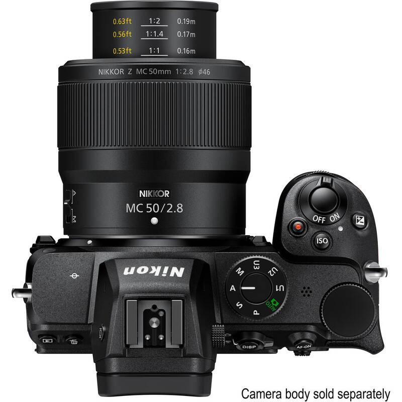Objektiv Nikon 50 mm f 2.8 NIKKOR Z MC Macro černý