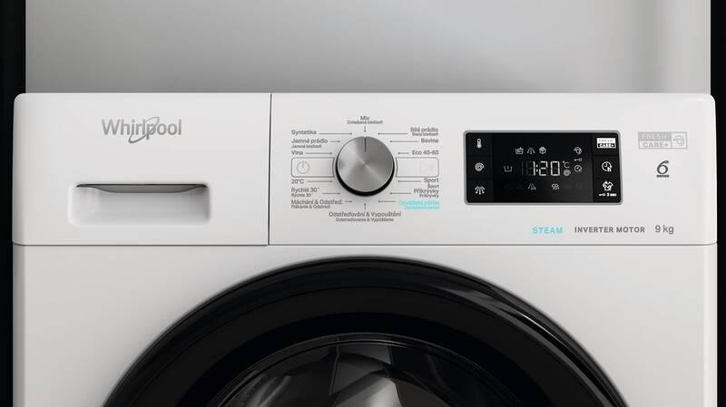 Pračka Whirlpool FreshCare FFB 9458 BV CS bílá