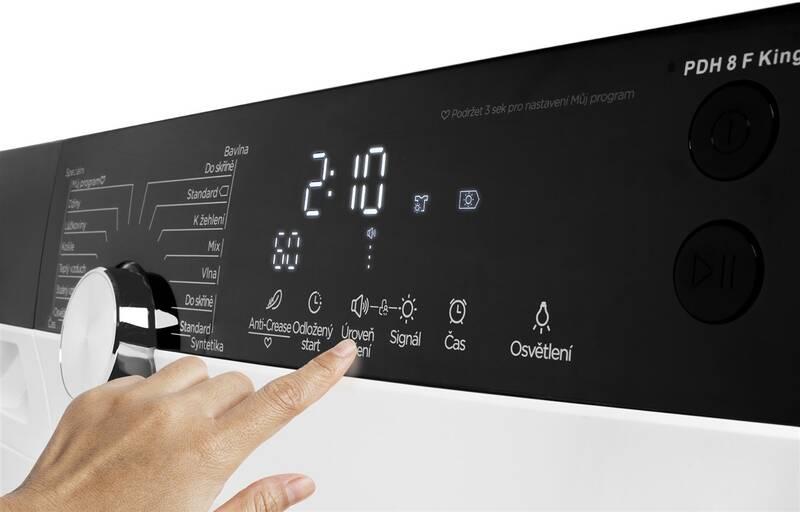 Sušička prádla Philco PDH 8 F KING bílá