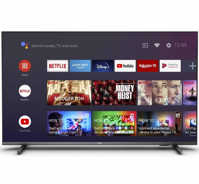 Televize Philips 43PUS7906 šedá