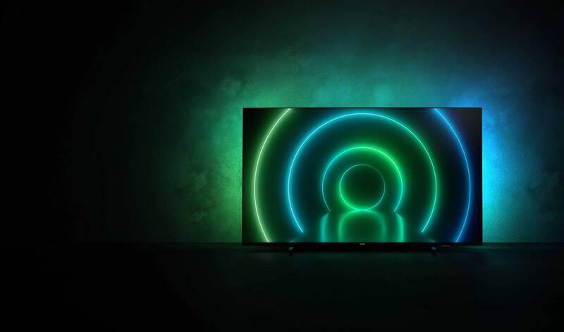 Televize Philips 43PUS7906 šedá