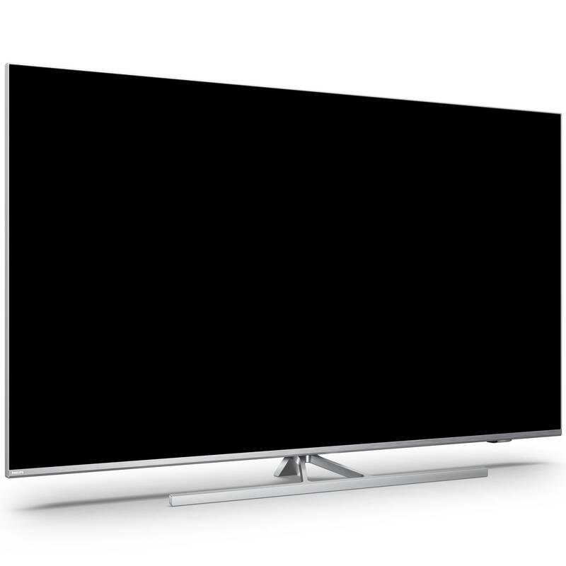 Televize Philips 43PUS8506 stříbrná, Televize, Philips, 43PUS8506, stříbrná