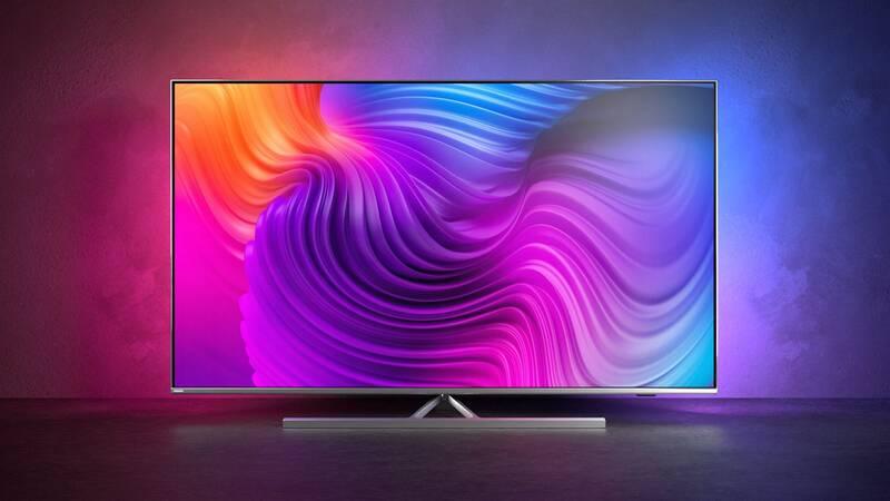 Televize Philips 43PUS8536 stříbrná