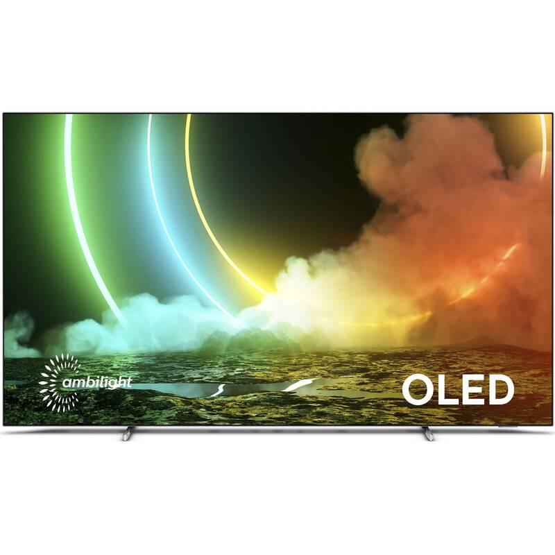 Televize Philips 55OLED706 stříbrná