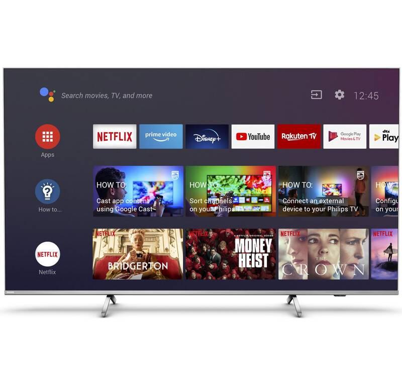 Televize Philips 70PUS8536 stříbrná