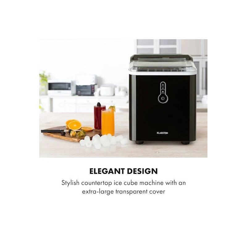 Výrobník ledu Klarstein Chillout černý