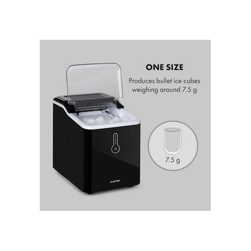 Výrobník ledu Klarstein Chillout černý
