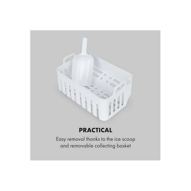 Výrobník ledu Klarstein Chillout černý