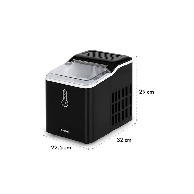 Výrobník ledu Klarstein Chillout černý