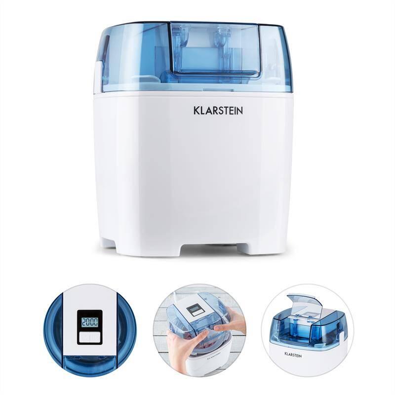 Zmrzlinovač Klarstein Creamberry bílý