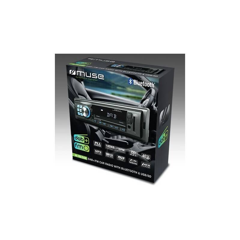 Autorádio MUSE M-199 DAB černé