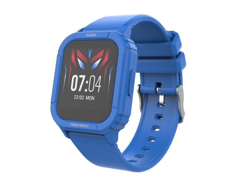 Chytré hodinky iGET FIT F10 - dětské modré