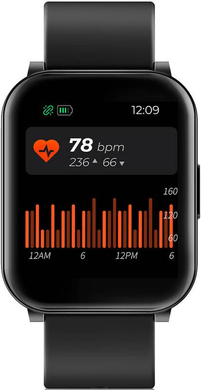 Chytré hodinky Niceboy X-fit Watch 2 černá