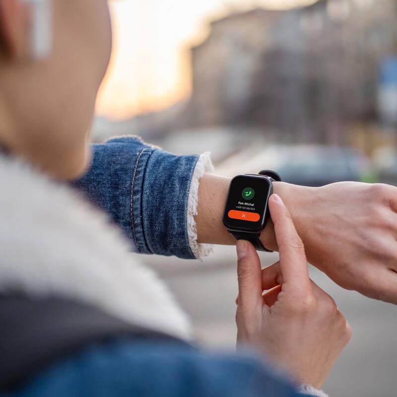 Chytré hodinky Niceboy X-fit Watch 2 černá