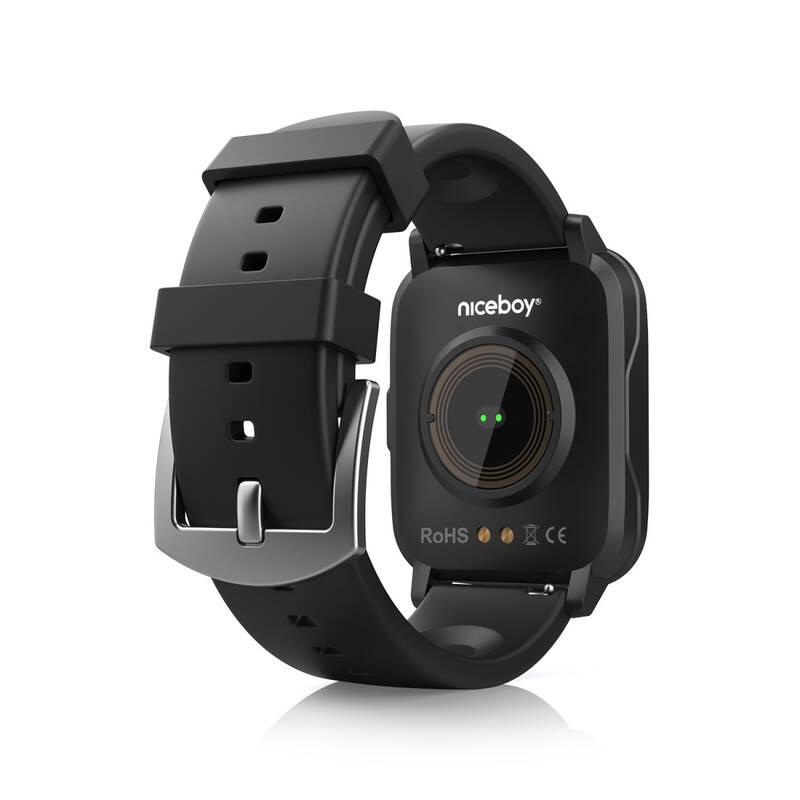 Chytré hodinky Niceboy X-fit Watch 2 Lite černá