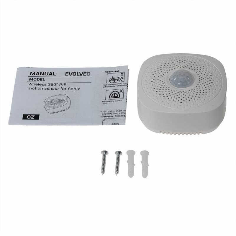Detektor pohybu Evolveo 360° PIR snímač pro Sonix