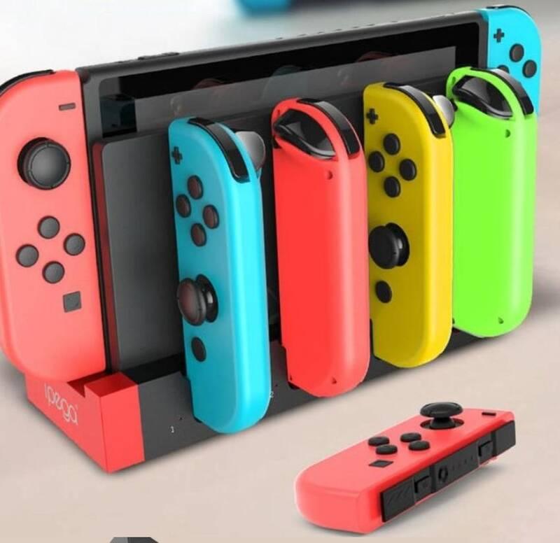 Dokovací stanice iPega pro Nintendo Switch a Joy-con černá