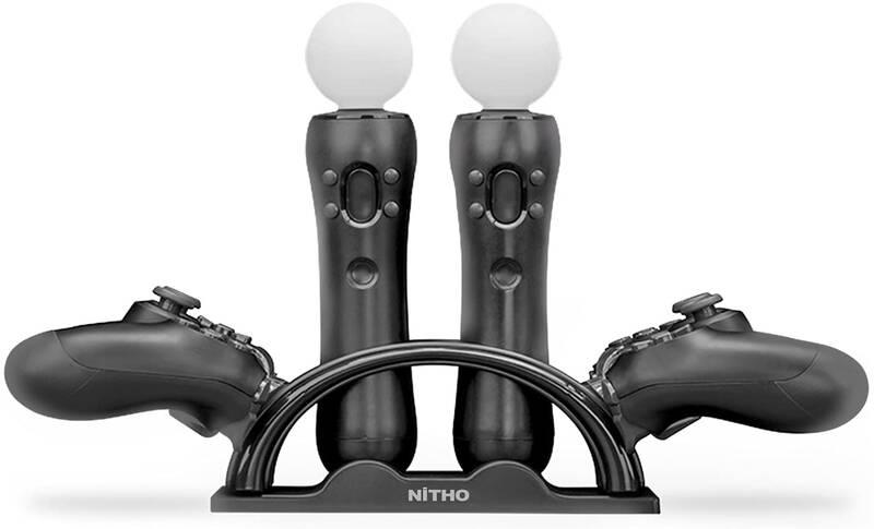 Dokovací stanice Nitho Arch pro PS4 PS Move černá