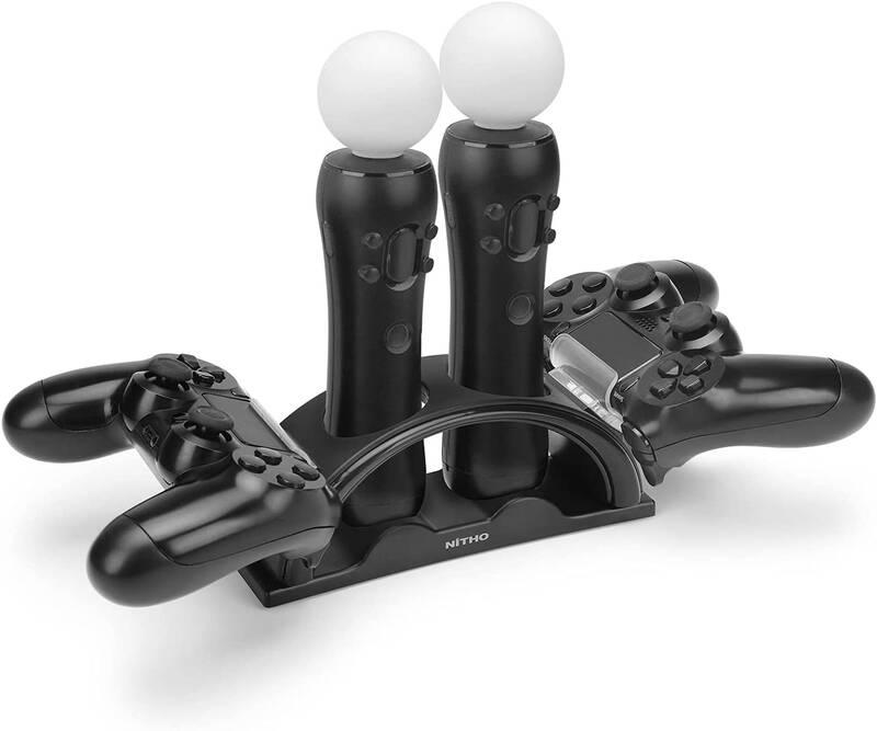 Dokovací stanice Nitho Arch pro PS4 PS Move černá