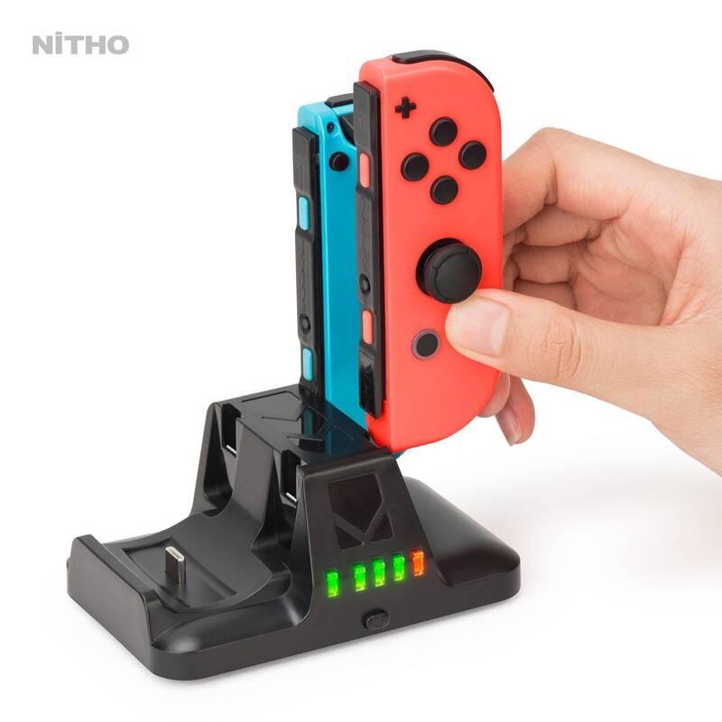 Dokovací stanice Nitho Dual Charger PRO pro Nintendo Switch