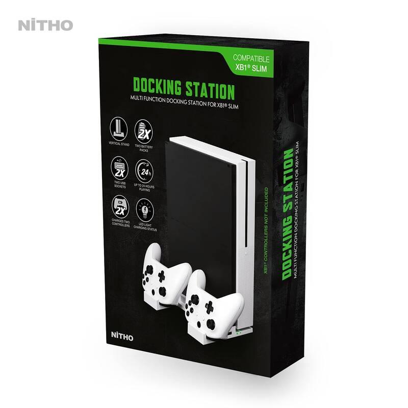 Dokovací stanice Nitho Multifunction Station pro Xbox One Slim bílá, Dokovací, stanice, Nitho, Multifunction, Station, pro, Xbox, One, Slim, bílá