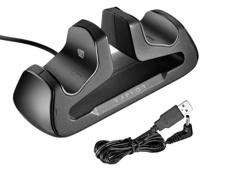 Dokovací stanice Raptor CS100-P4 pro PS4 černý