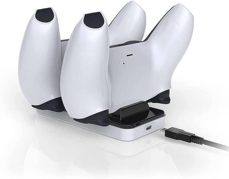 Dokovací stanice Raptor CS200-LT pro PS5 černá bílá