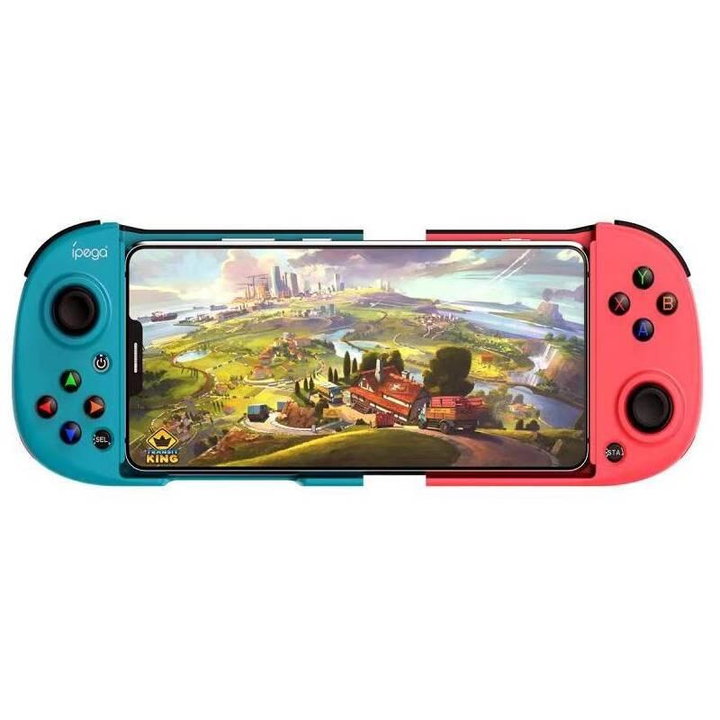 Gamepad iPega 9217B Wireless pro Android PS 3 Nintendo Switch PC červený modrý