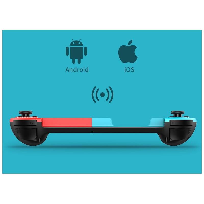 Gamepad iPega 9217B Wireless pro Android PS 3 Nintendo Switch PC červený modrý