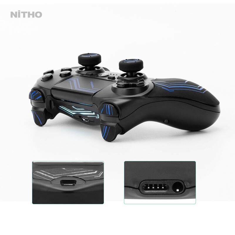 Gamepad Nitho Adonis BT pro PS3 PS4 PC černý