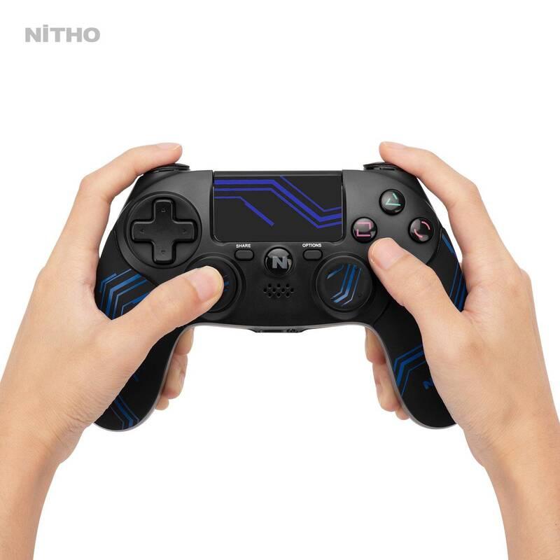 Gamepad Nitho Adonis BT pro PS3 PS4 PC černý