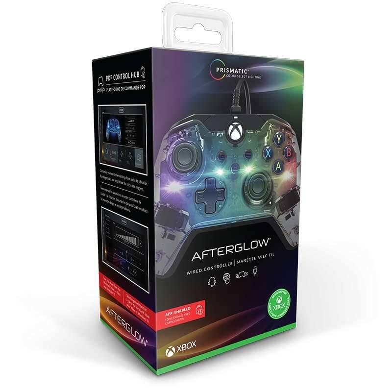 Gamepad PDP Afterglow pro Xbox průhledný, Gamepad, PDP, Afterglow, pro, Xbox, průhledný