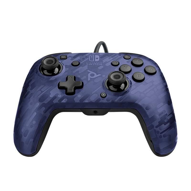 Gamepad PDP Faceoff Deluxe Audio pro Nintendo Switch modrý, Gamepad, PDP, Faceoff, Deluxe, Audio, pro, Nintendo, Switch, modrý